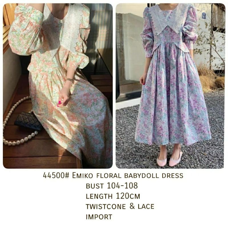 44500# Emiko Babydoll Dress
