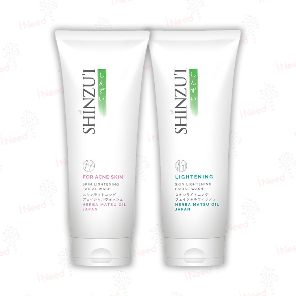 Shinzui Skin Lightening Facial Wash for Acne Skin 80ml