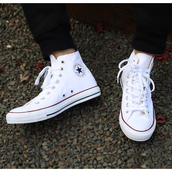 white converse ankle