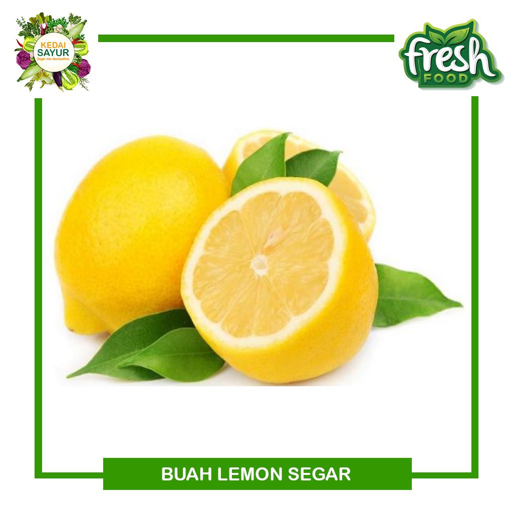 

Lemon Segar 250 Gram - Gerai Sayur Segar Depok