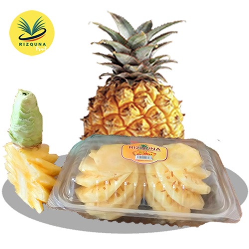 

Rizquna Fruit Nanas Madu Belik Kupas 1Pack isi 2pcs