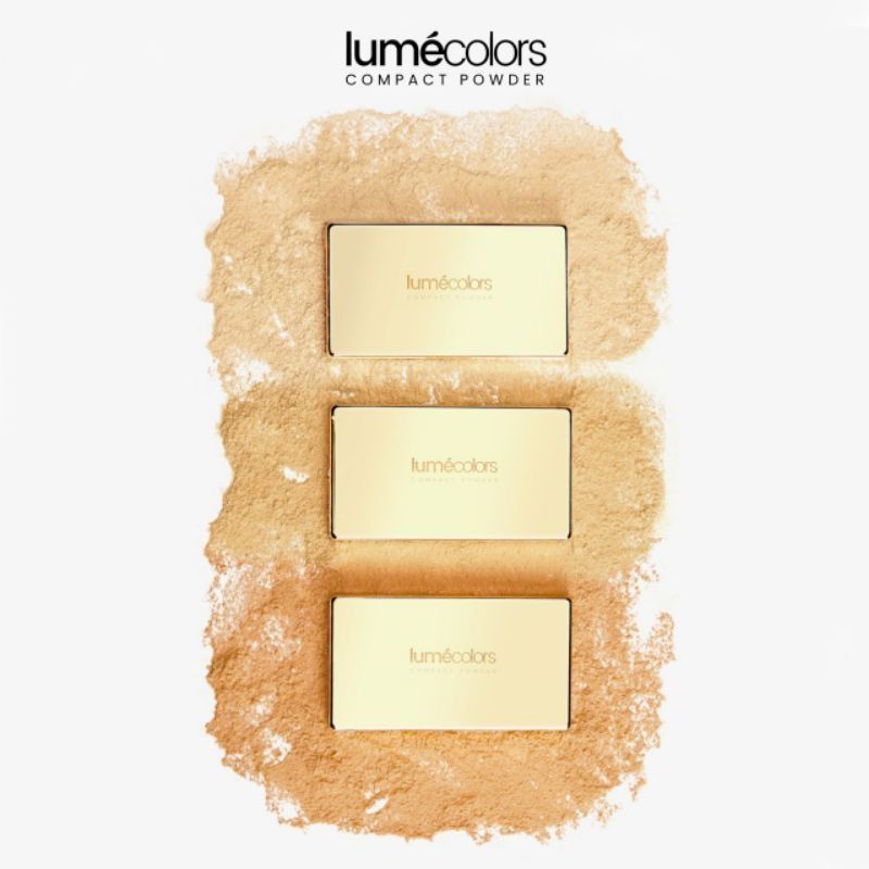 Lumecolors Compact Powder Bedak Padat Viral Anti Crack