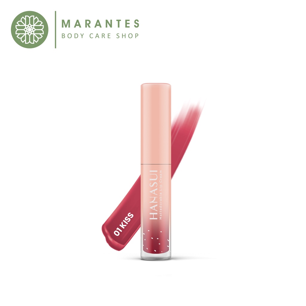 Hanasui Mattedorable Lip Cream 01 Kiss