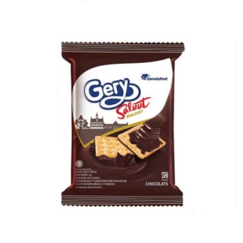 

gery Malkist Coklat Cokelat Renceng Isi 10 Pcs Sachet