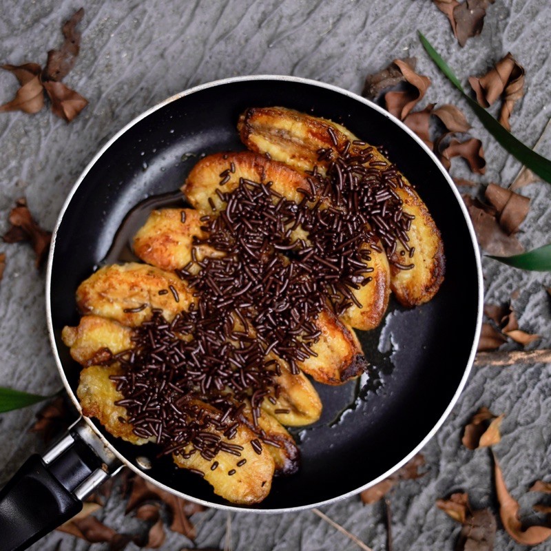 

pisang bakar brown sugar