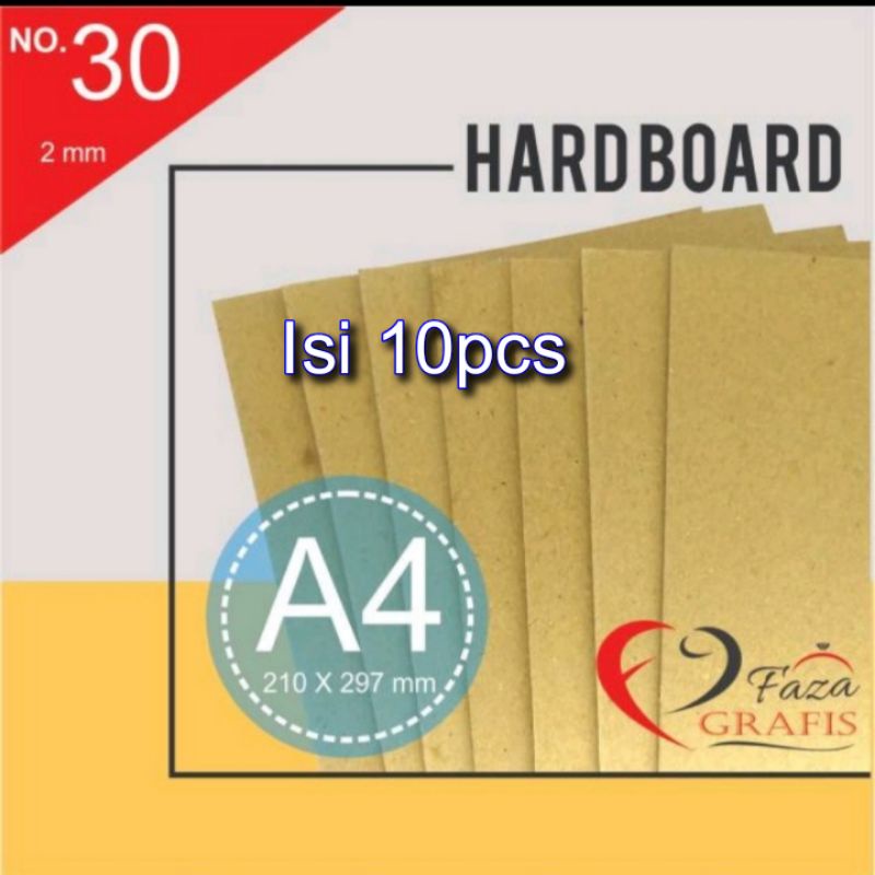 

Karton hardboard A4 No 30 isi 10pcs