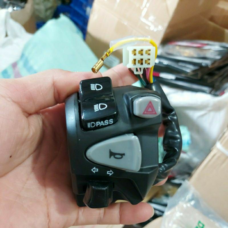 Saklar Kiri Domino Tombol Lampu Kiri Domino Thailand Original Universal