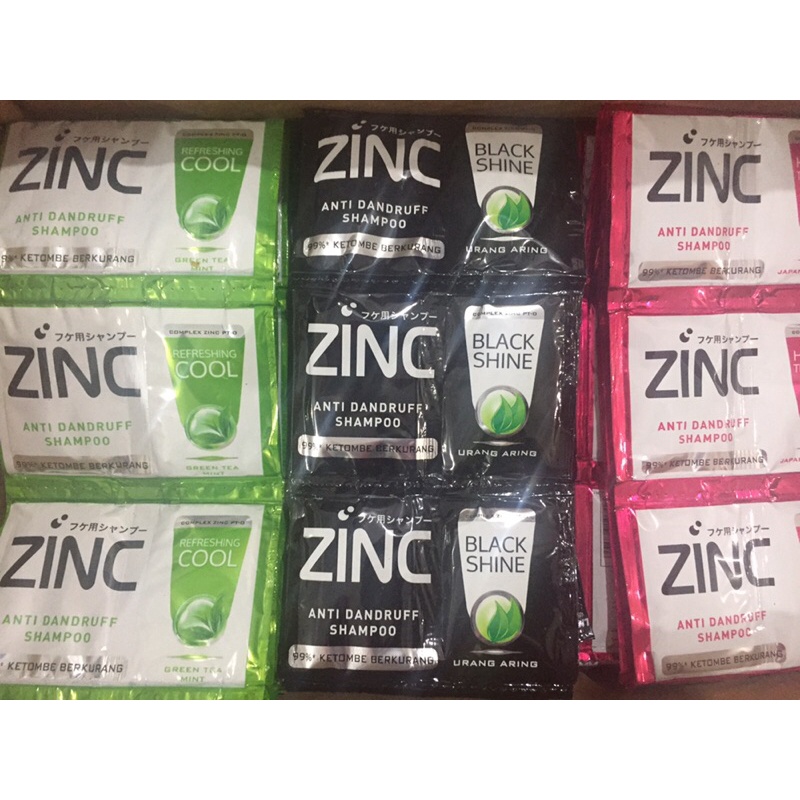 Shampoo Zinc sachet rencengan