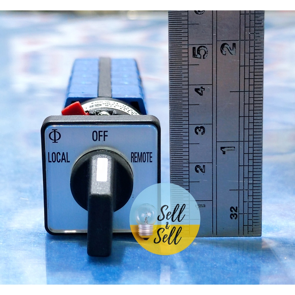 Selector Switch Kraus & Naimer CG4 5 Pole / Switch Function Kraus Naimer CG-4 5P ( LOCAL-OFF-REMOTE 