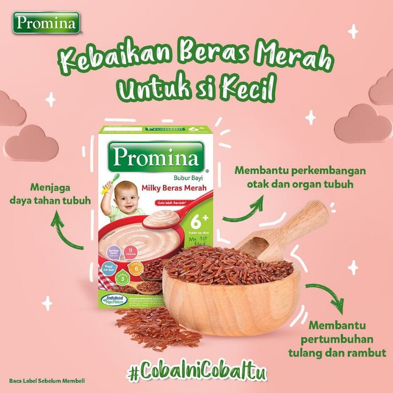 PROMINA BUBUR BAYI 6+ DAN 8+ BULAN - MAKANAN PENDAMPING ASI