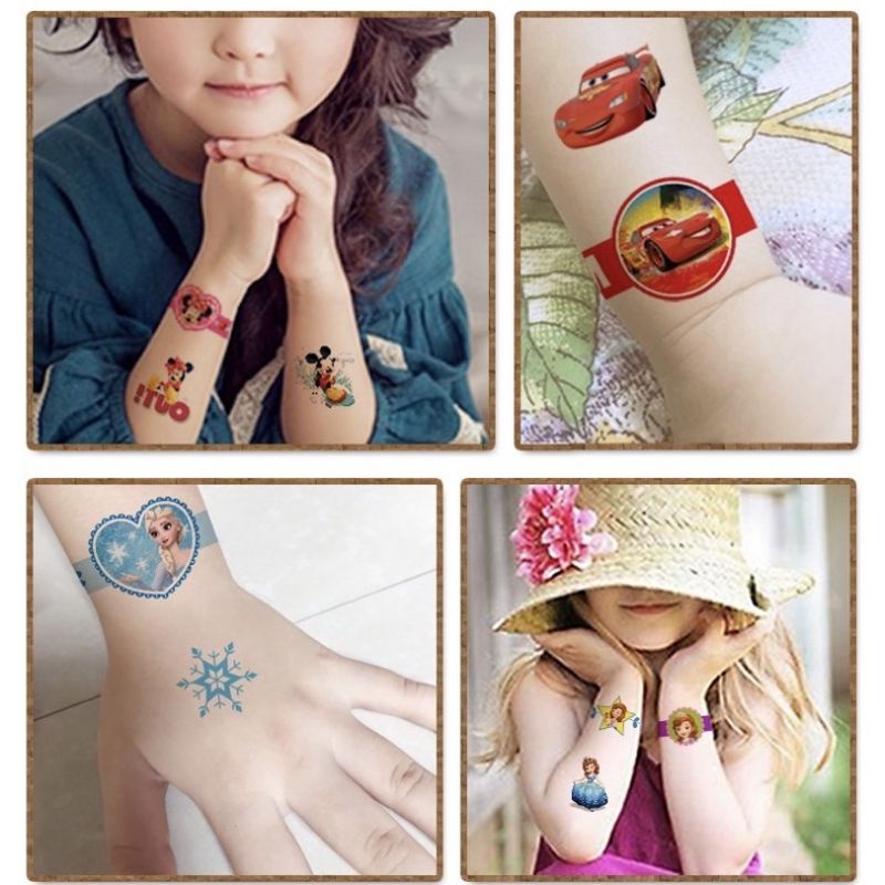 disney kids children tattoo - tato anak aman di kulit