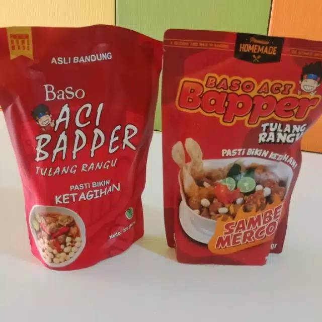 

READY STOCK" Baso aci bapper tulang rangu original