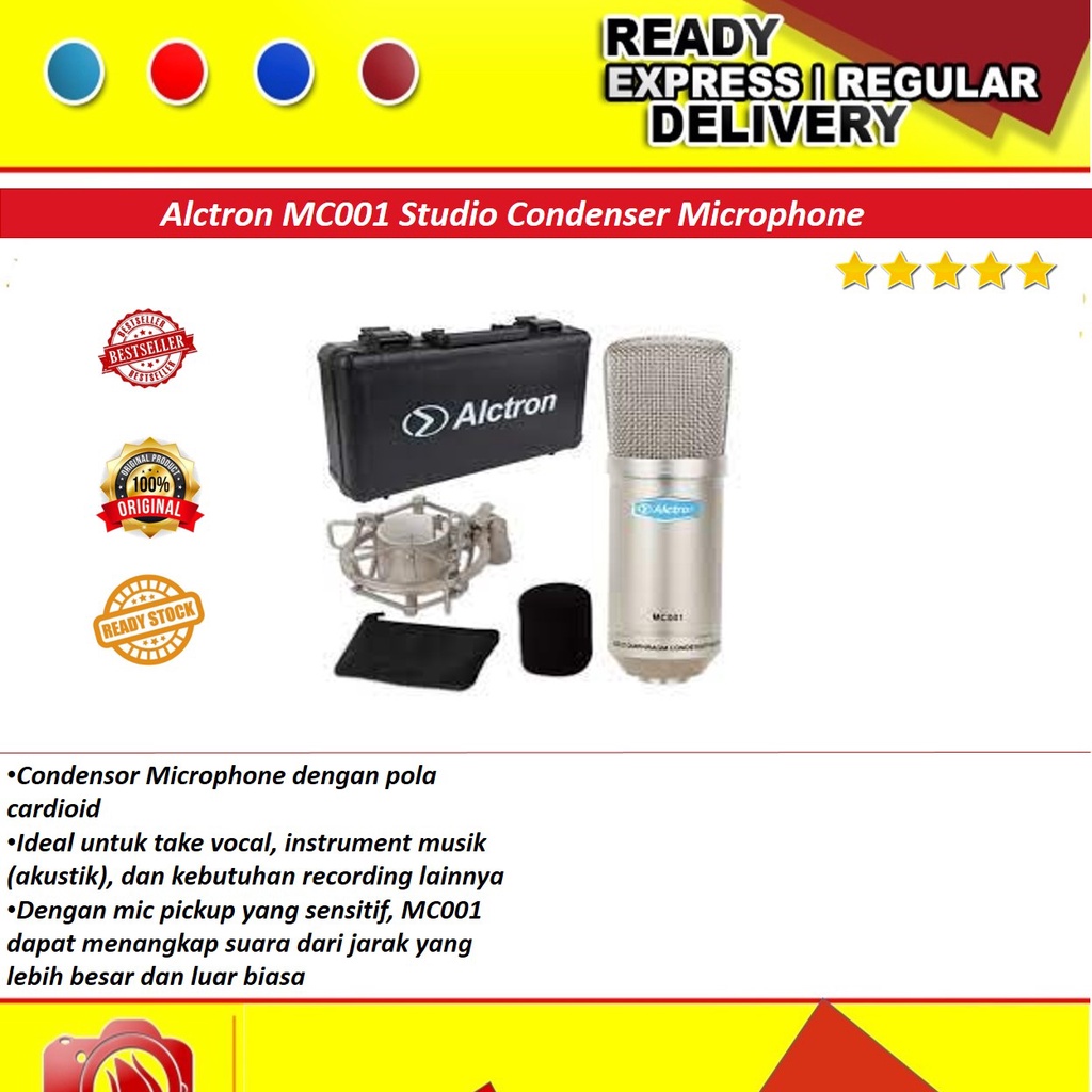 MC 410 ALCTRON Micro de Studio microphone : matériel de