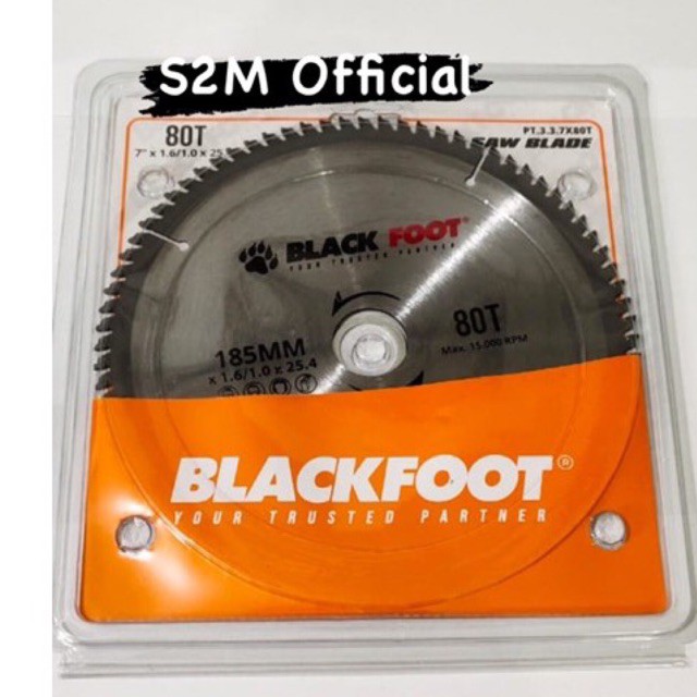 Mata Circle blackfoot 7inch x 80 T / circular saw blade Blackfoot