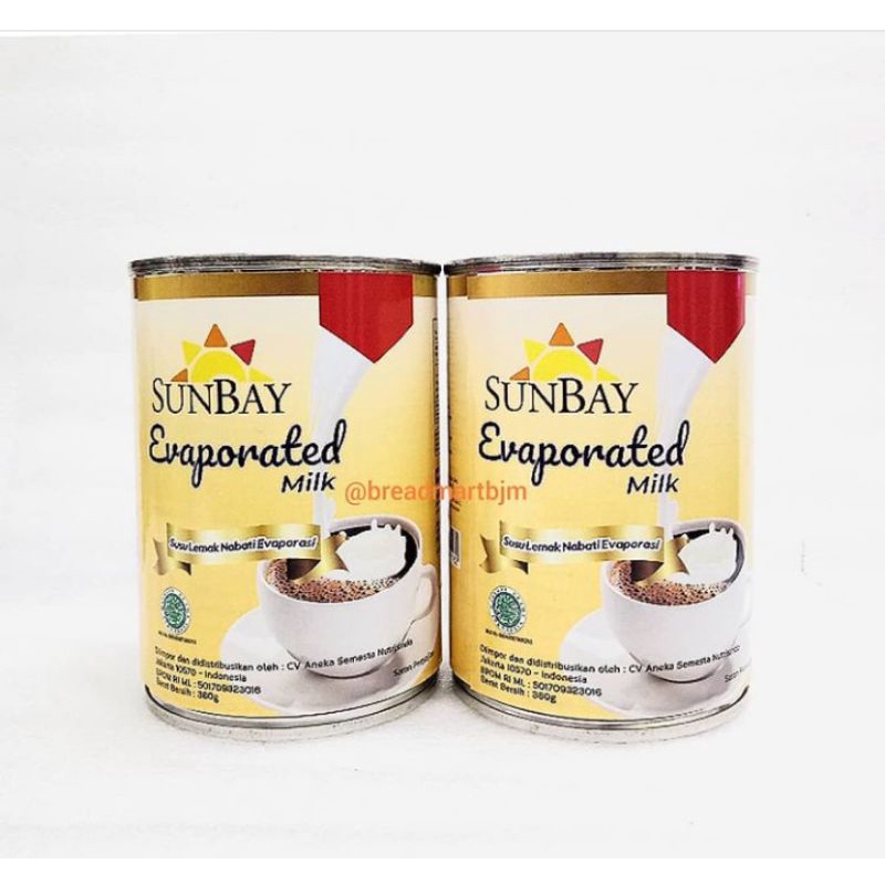 

Susu Evaporasi Sunbay 380 gram/ Evaporated Milk Sunbay halal