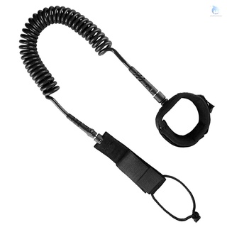 Surfleine Rope Surfboard Leash Leg Rope for Surf Line Elastic Boats Safety Outdoor Surf Line Rope Stand Up Paddle Coiled Sup