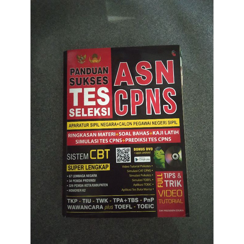 Buku tes ASN CPNS Preloved
