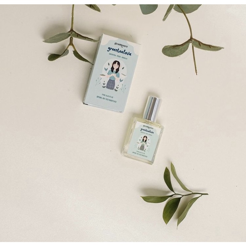 [BUY 1 GET 1 GIFT] PARFUM GEAMOORE ADDICTED SERIES SPRAY 15ml | PARFUM GEAMOORE SPRAY-Greentea
