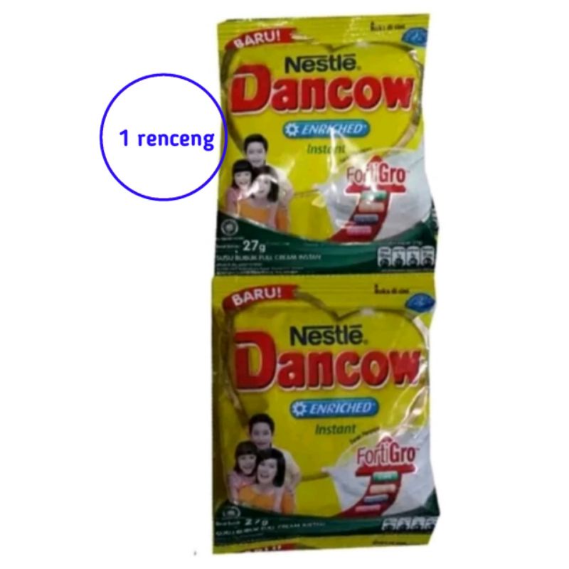 

susu dancow sachet renceng vanila