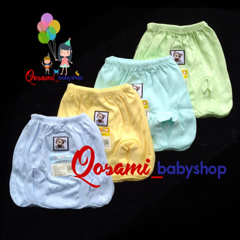 AIRIN 4 pcs Celana Pop Polos Bayi Newborn SNI