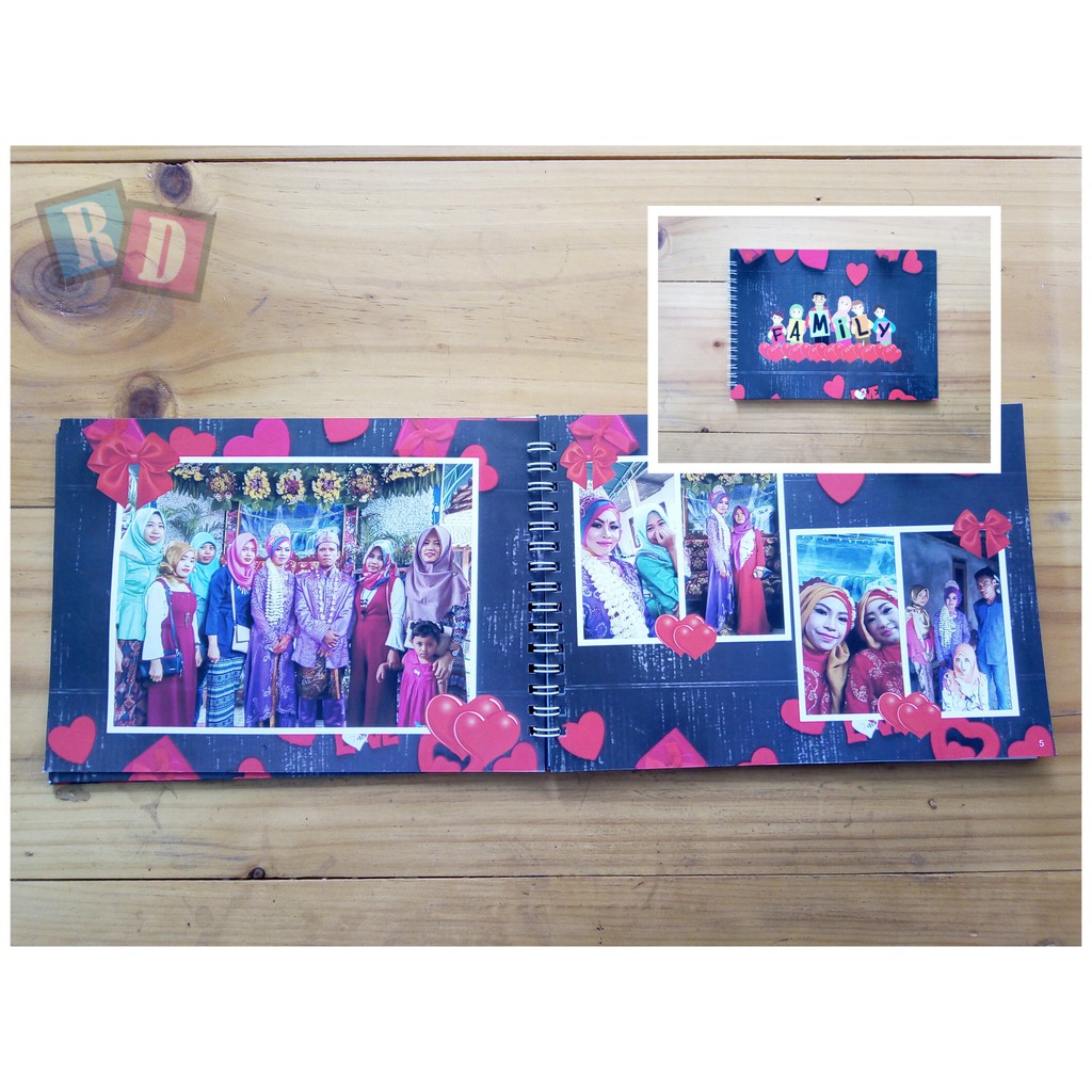 

MIDI PHOTOBOOK SPIRAL TEBAL 230gr + LAMINASI