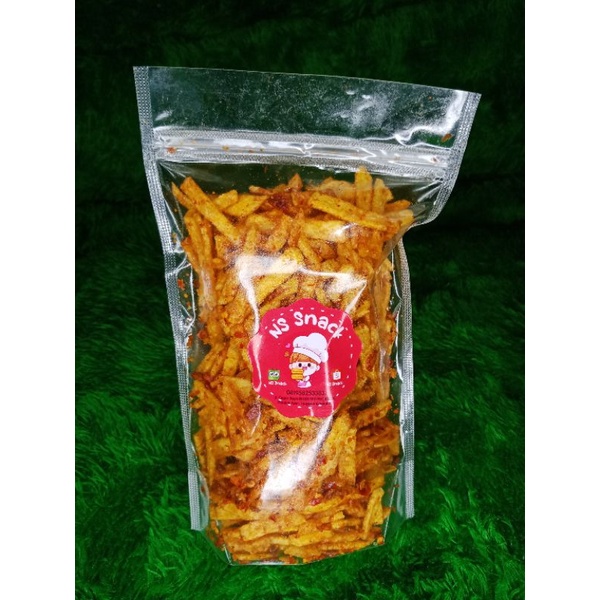 

kentang pedas / keripik kentang / kentang pedas gurih pouch 150g