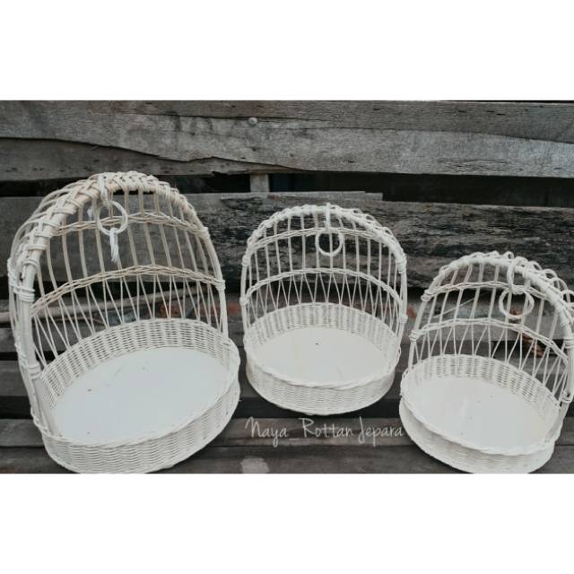 READYSTOK  Hantaran rotan / Ayunan Bulat rotan / Sangkar rotan/Rotan super / keranjang rotan