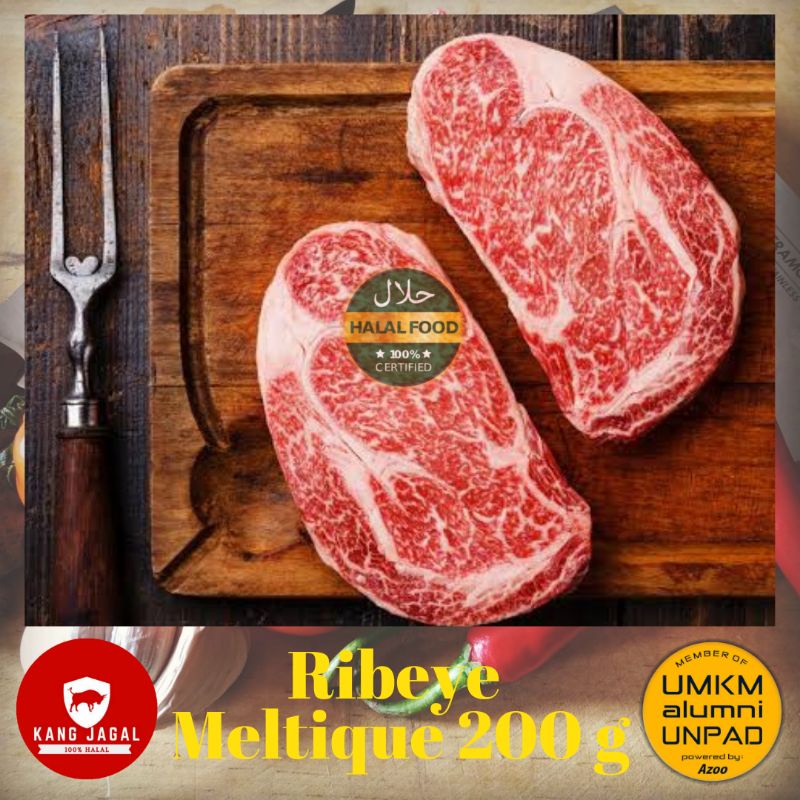 

Ribeye Meltique AUS 200 g / Meltik Slice Beef / Wagyu Quality