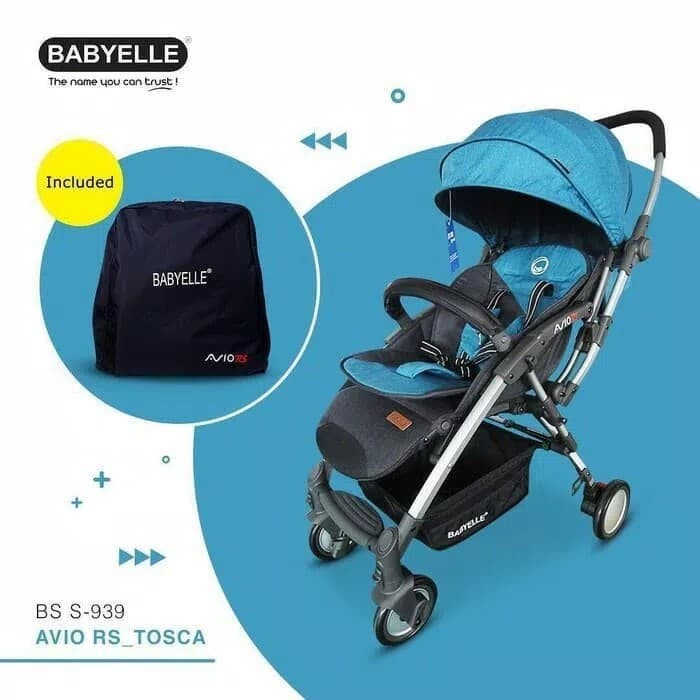 STROLLER BABY ELLE AVIO RS S928 Bisa pakai dari Newborn Handle bolak-balik Makassar