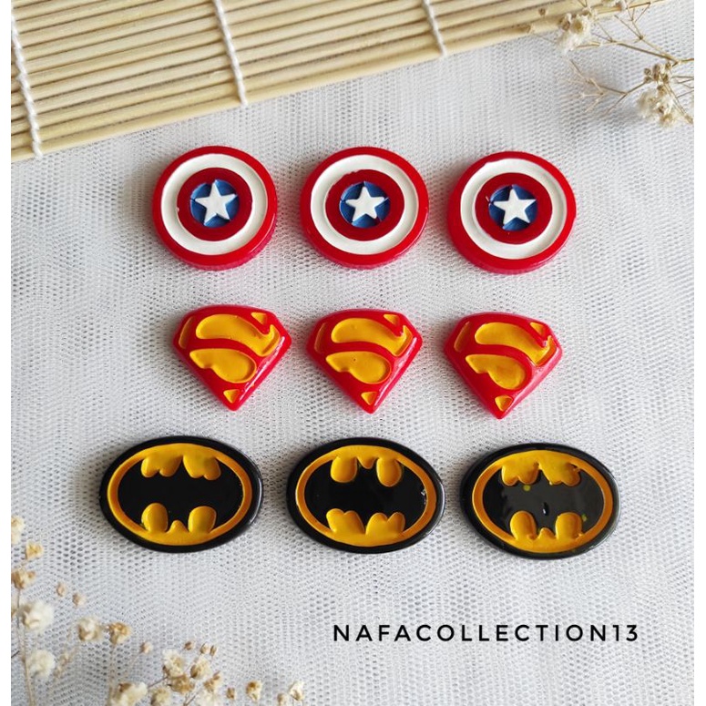 1 set clay premium superhero