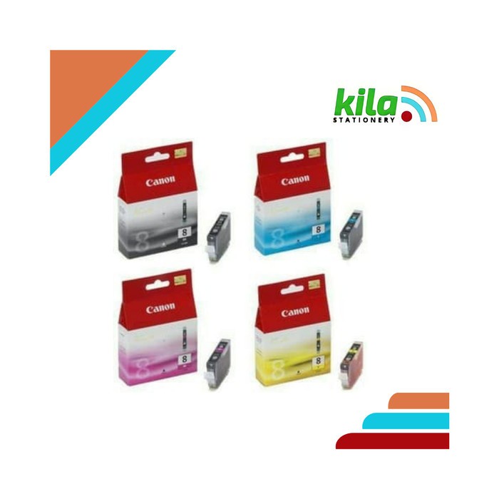 Tinta Canon 8 Original = iP3300 / iP4200 / iP4300 / iP5200 / iP5200R / iP5300 / iP6600D /  iP6700D /