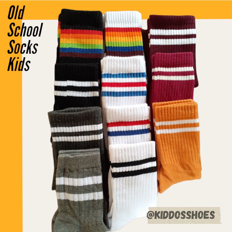 KAOS KAKI ANAK &amp; BAYI (ALL SIZE 1-5 TAHUN) | KAOS KAKI OLD-SCHOOL