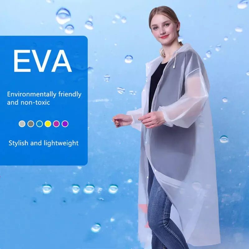 Eva Raincoat Jas Hujan Dewasa Polos Style Eva Raincoats