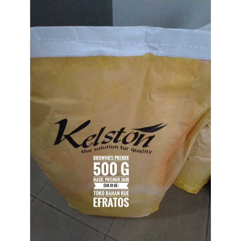 

brownie premix 500 g - Kelston - kualitas baik