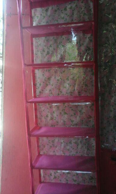 [freeongkir] Rak Jilbab + Rak Tas + Rak Sepatu Gantung 3in1