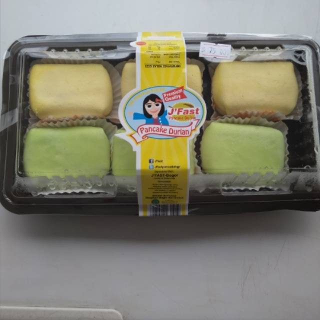 

Pancake Durian 6 pcs