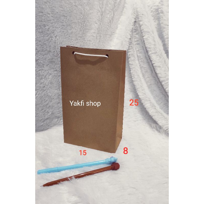 

tas paper bag tas kertas souvenir songgong hatari 15x25