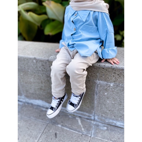 RACHIDKIDS / CELANA CHINO ANAK / CELANA PANJANG ANAK/ BAGGY PANTS ANAK/ KEMAL BAGGY LONG PANTS