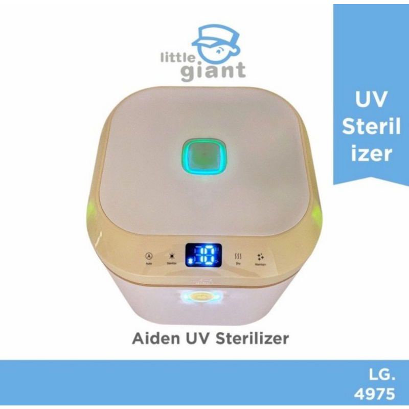 Little Giant Aiden Digital UV Sterilizer &amp; Dryer Botol Susu