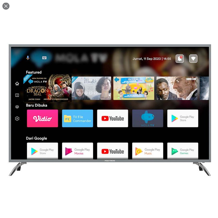 LED SMART ANDROID TV POLYTRON 40INCH PLD 40AG9953
