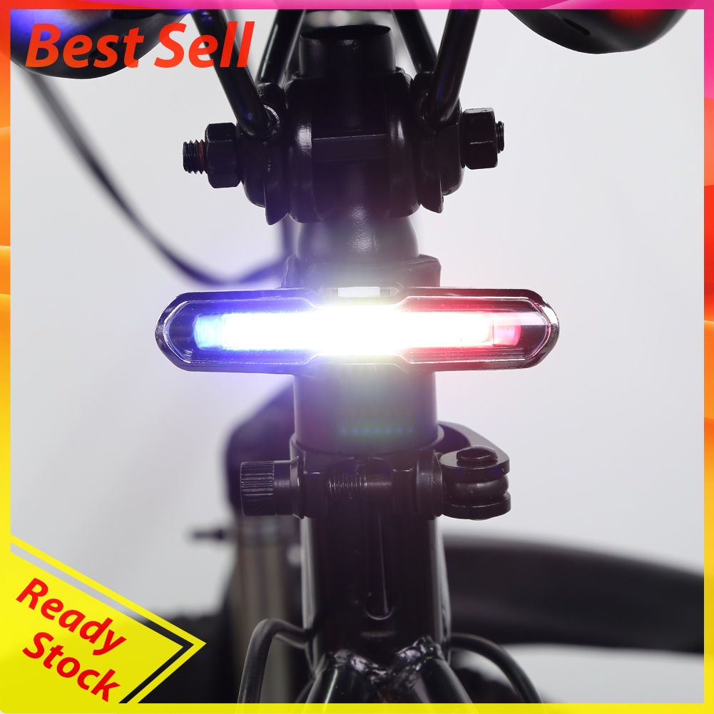 Bicycle LED Light Waterproof 5 Modes Cycling USB Rechargeable Taillight