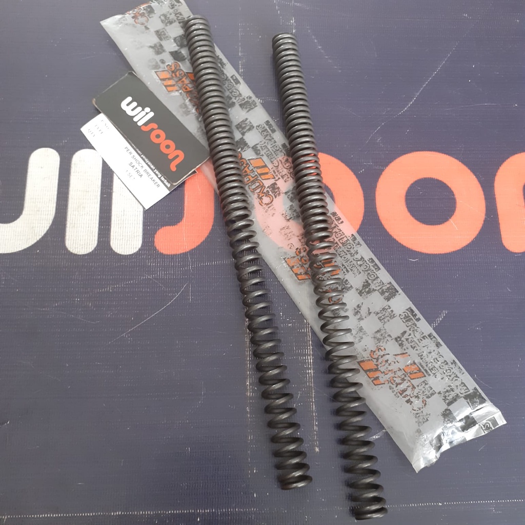 Per Shockbreaker / Per Shock Depan / Spring Front Fork Suzuki Satria 2 Tak / Satria Hiu Ckdpass