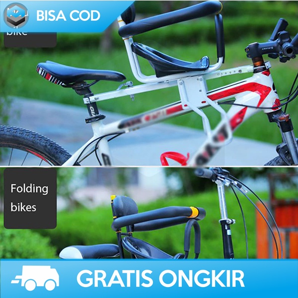 KURSI BONCENG ANAK DEPAN SEPEDA TAFFSPORT Z1 DAPAT DILIPAT FOR MTB ORI