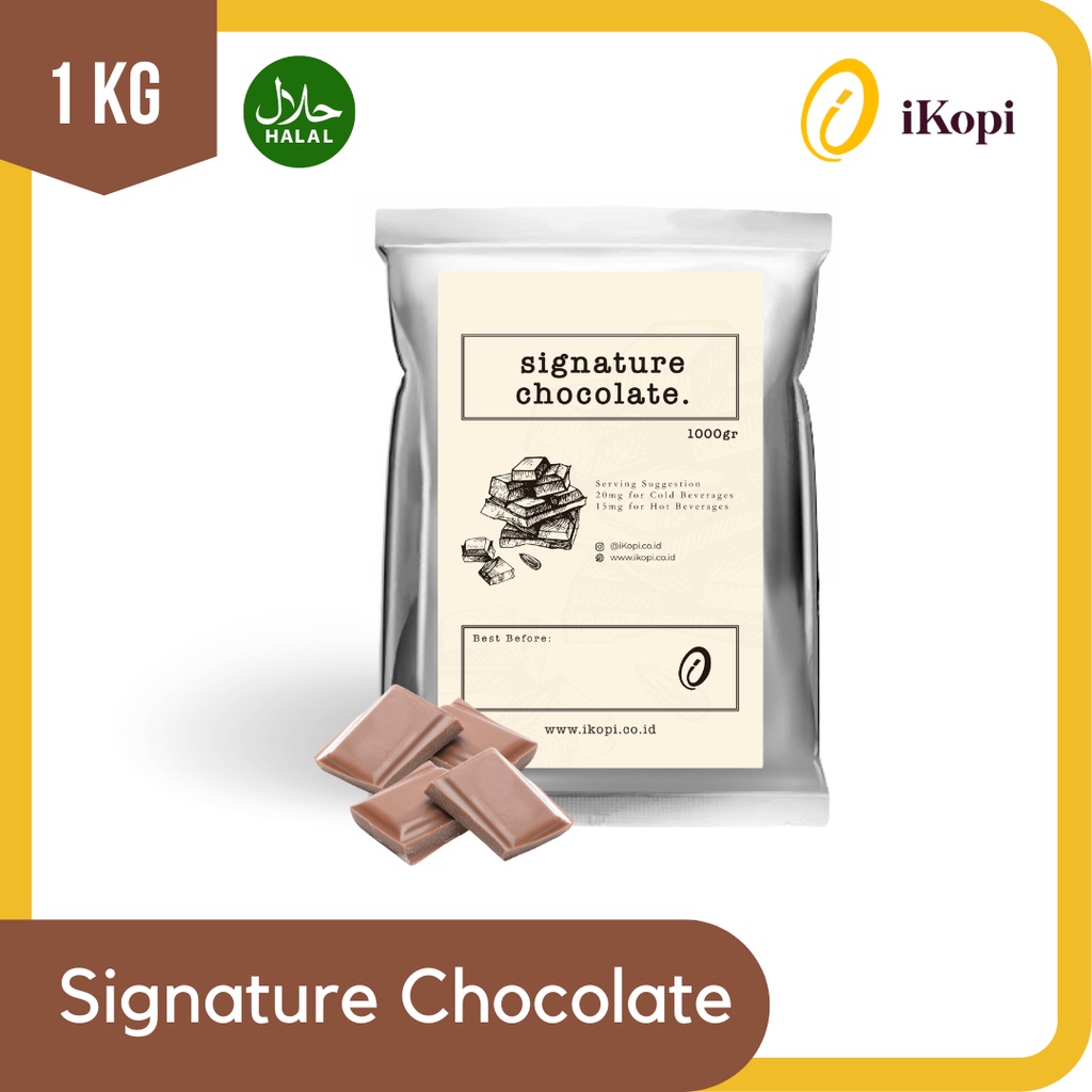 

iKopi Bubuk Minuman Rasa Signature Chocolate 1 kg Siap Seduh