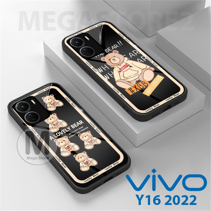 VIVO Y16 2022 [ MG-191 ] Softcase Kaca VIVO Y16 2022 Case Hp VIVO Y16 2022 Casing Hp VIVO Y16 2022 S