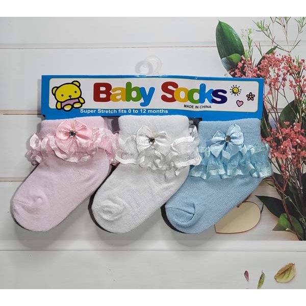 Kaos Kaki Bayi isi 3 pasang premium quality