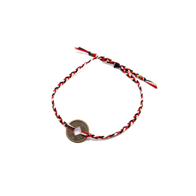 Allside Gelang tali / Gelang Gypsy / Gelang Boho coin tridatu