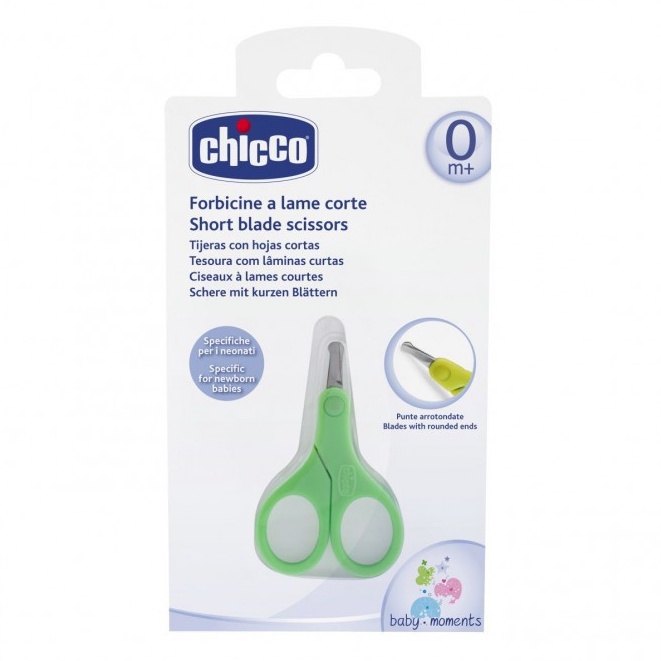 CHICCO FORBICINE - BABY NAIL SHORT BLADE &amp; NORMAL SCISSORS Gunting Kuku Bayi Chicco