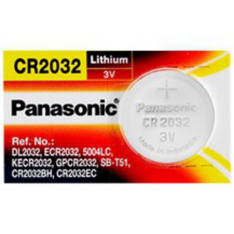 Baterai Cr2016 Cr2025 Cr2032 Panasonic Original Batu Baterai Jam tangan Digital Baterai jam tangan kancing Litium