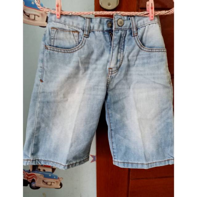 celana pendek jeans anak PDI